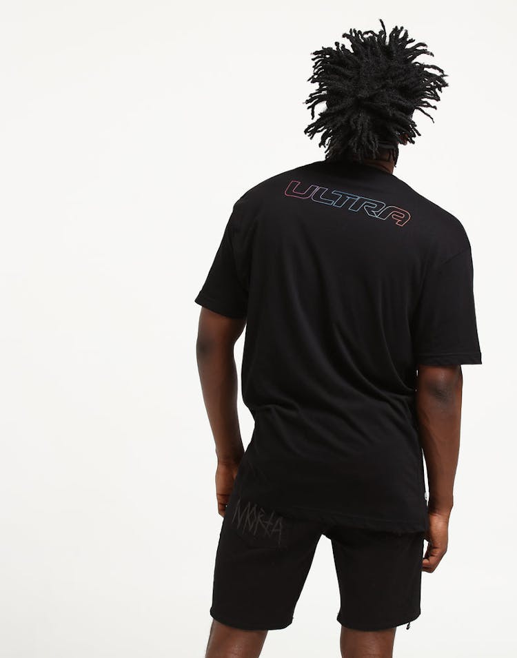 Ultra Australia Music Merch Gradient Tee Black