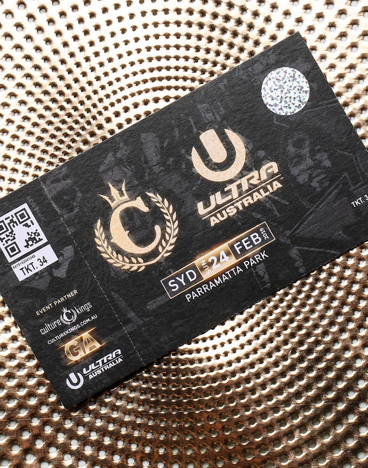 Ultra Australia Sydney Physical Ticket