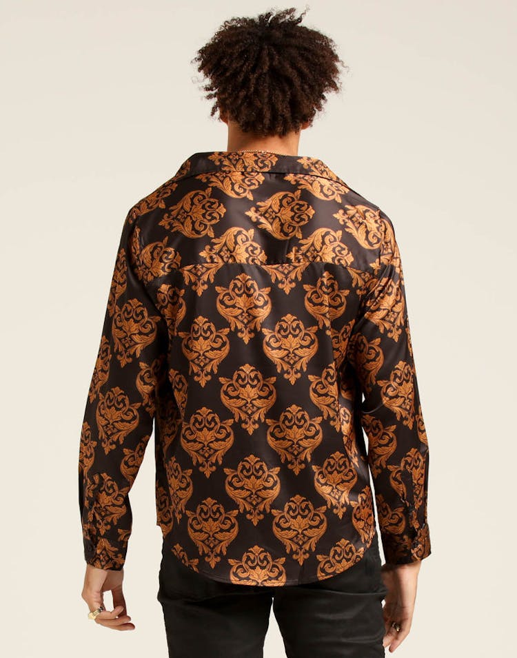 Last Kings Best Life Button Up Baroque