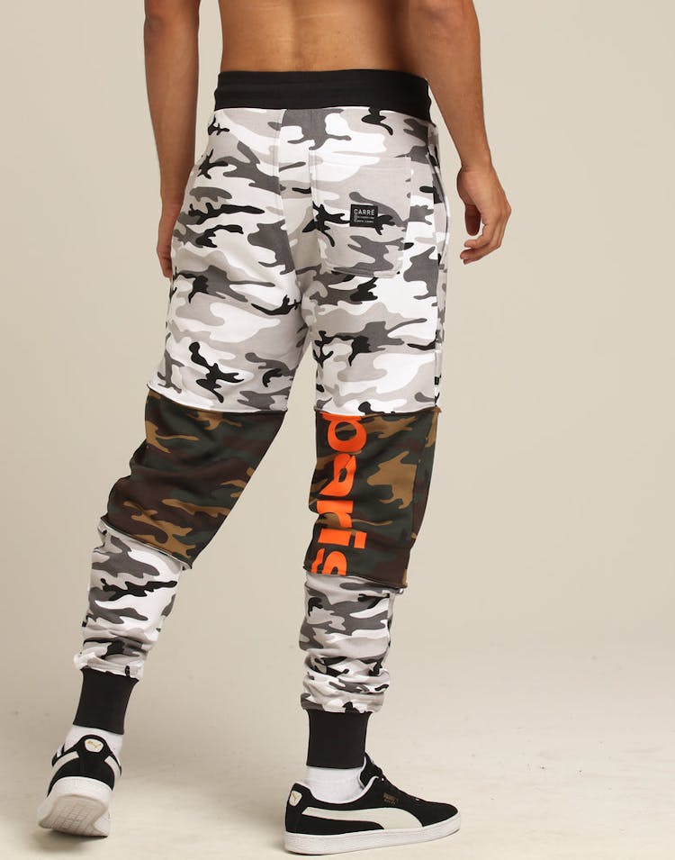 Carré Hacher Sweatpants Camo/Snow Camo