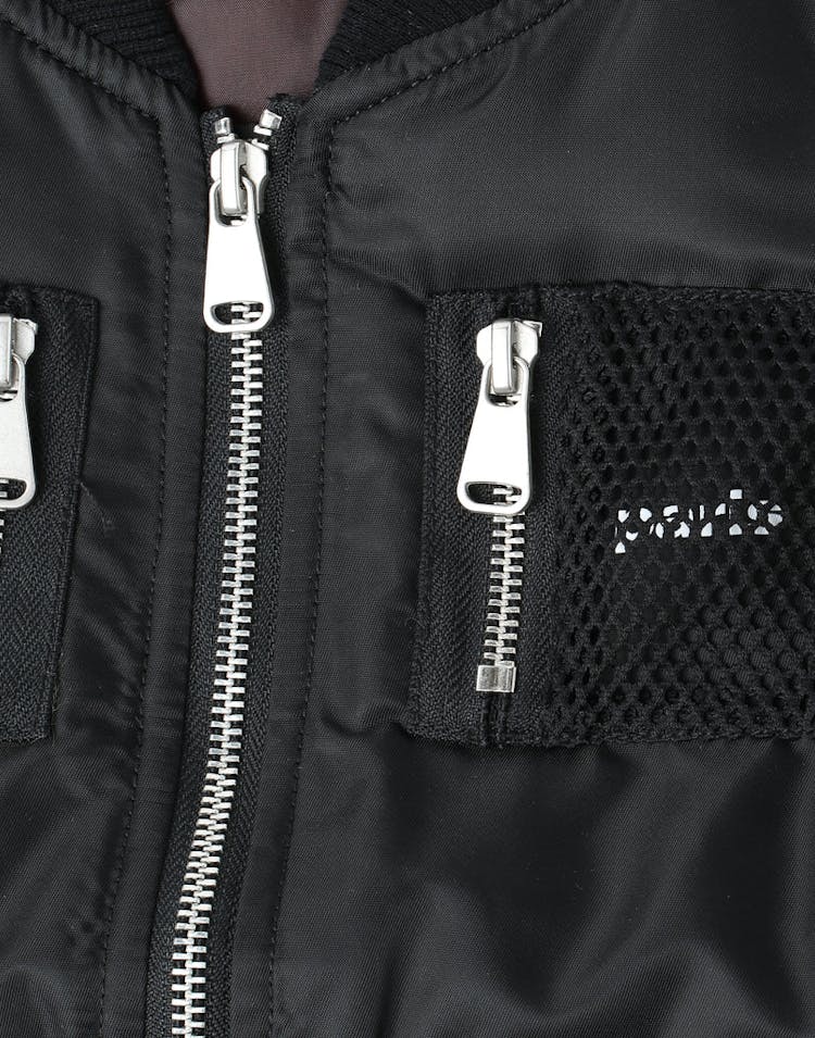Lil Hommé LH Cadrer Bomber Jacket Black