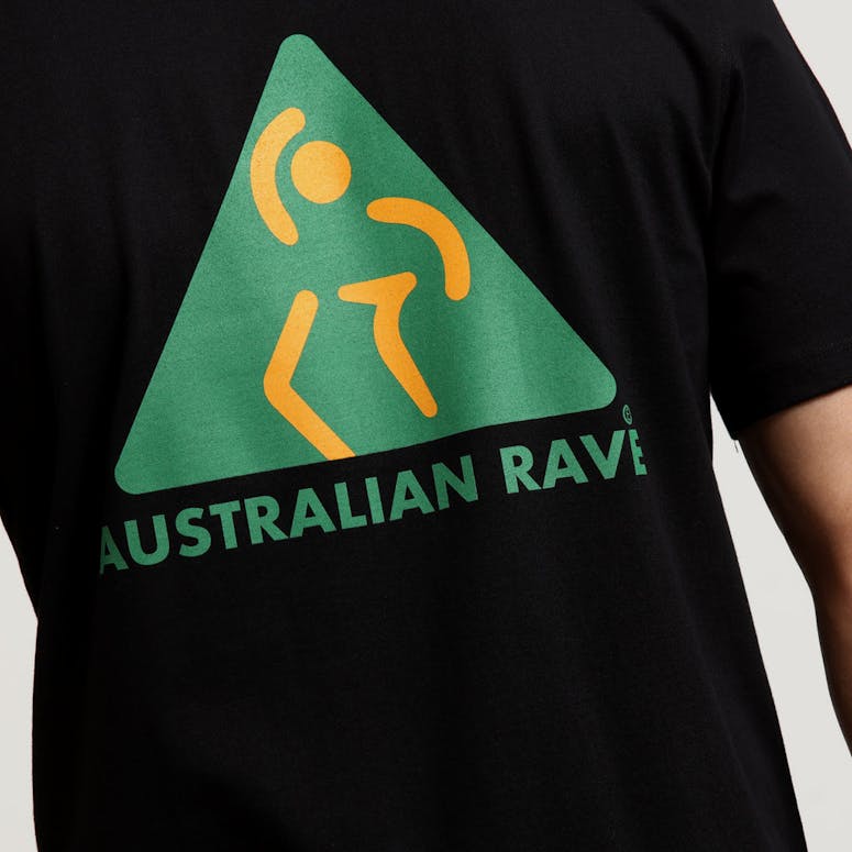 Goat Crew Australia Rave SS Tee Black