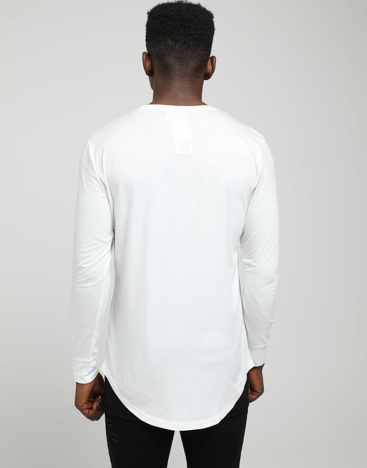 Emperor Apparel Emperor LS Scoop TShirt White