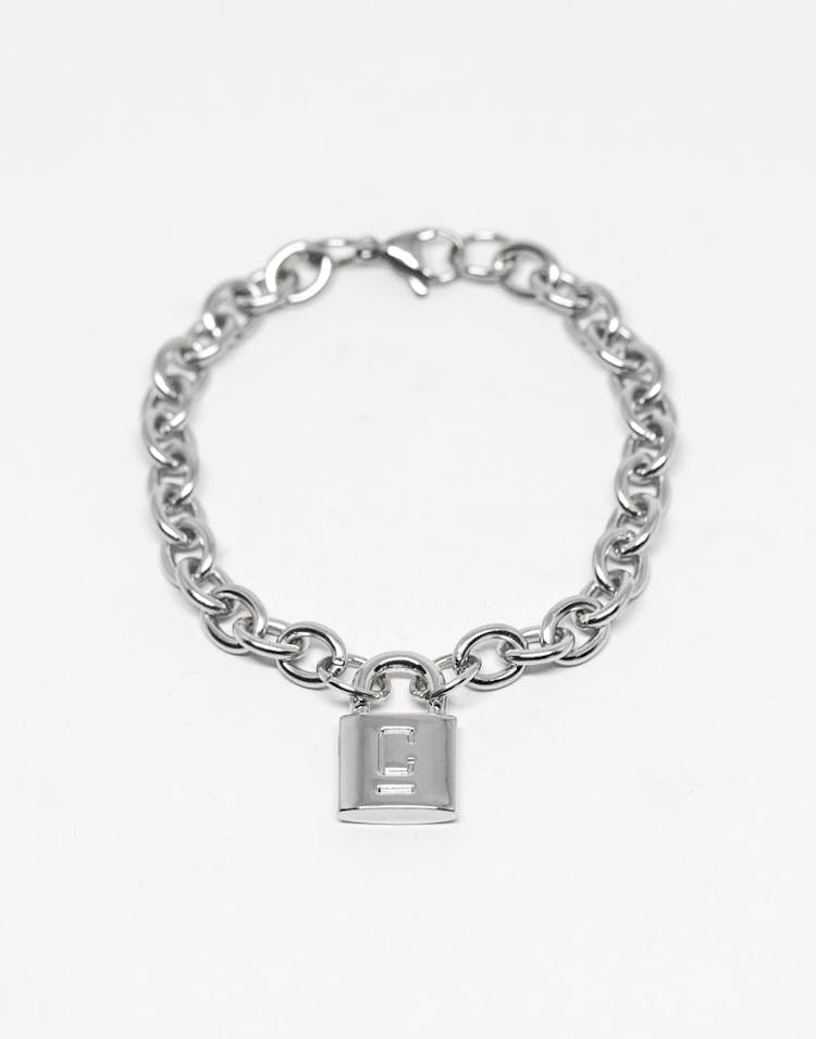 Carré Locked Up Bracelet Silver