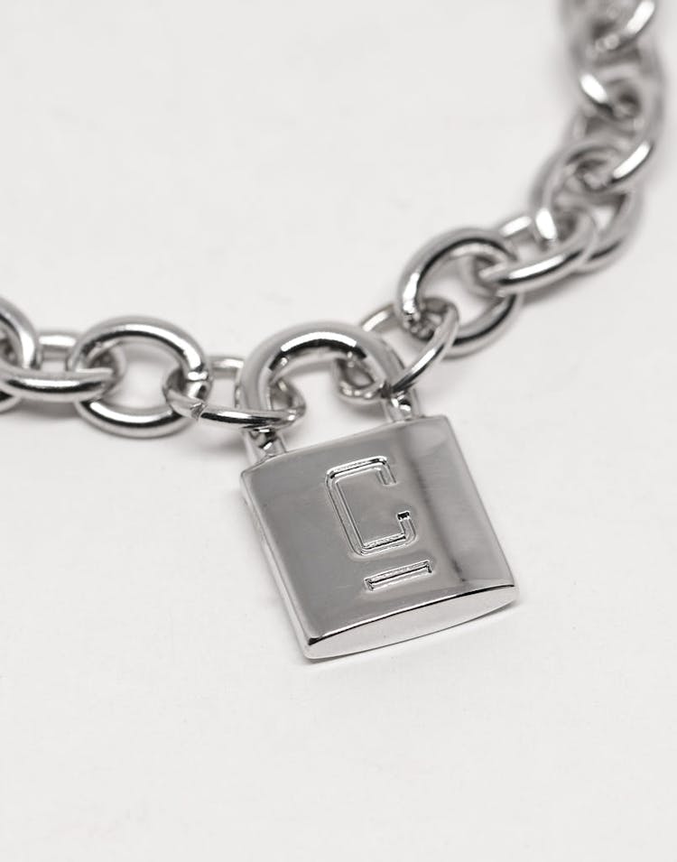 Carré Locked Up Bracelet Silver