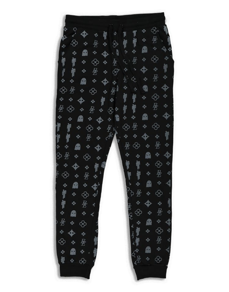 Billie Eilish Blohsh Pattern Track Pant Black