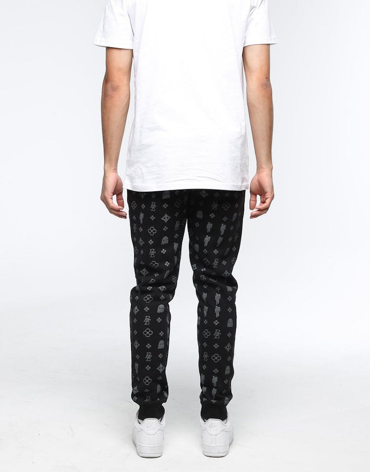 Billie Eilish Blohsh Pattern Track Pant Black