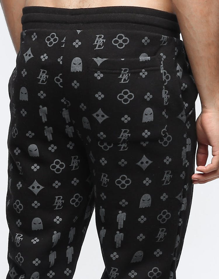 Billie Eilish Blohsh Pattern Track Pant Black