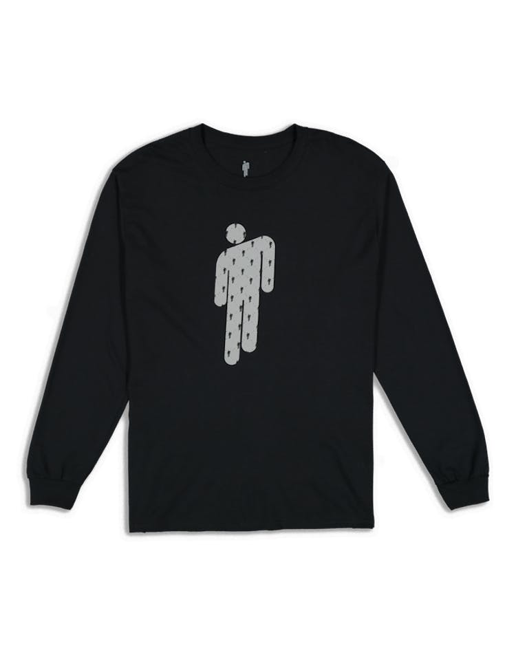 Billie Eilish Logo LS Tee Black