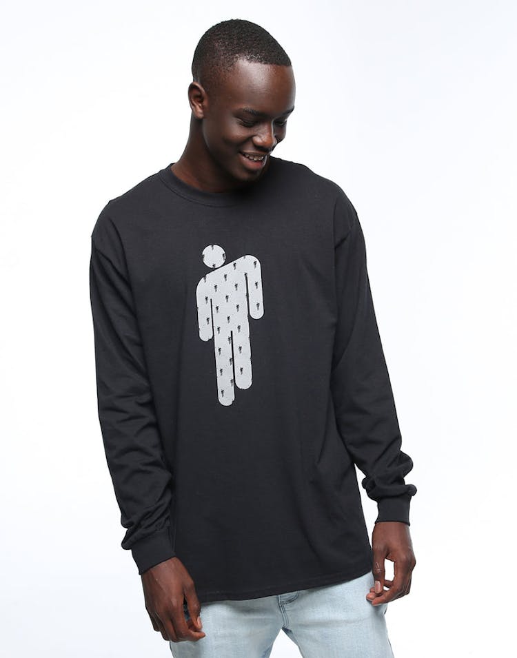 Billie Eilish Logo LS Tee Black
