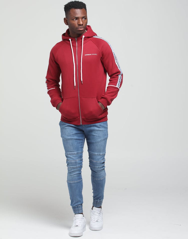 Emperor Apparel Tech Hoodie Maroon