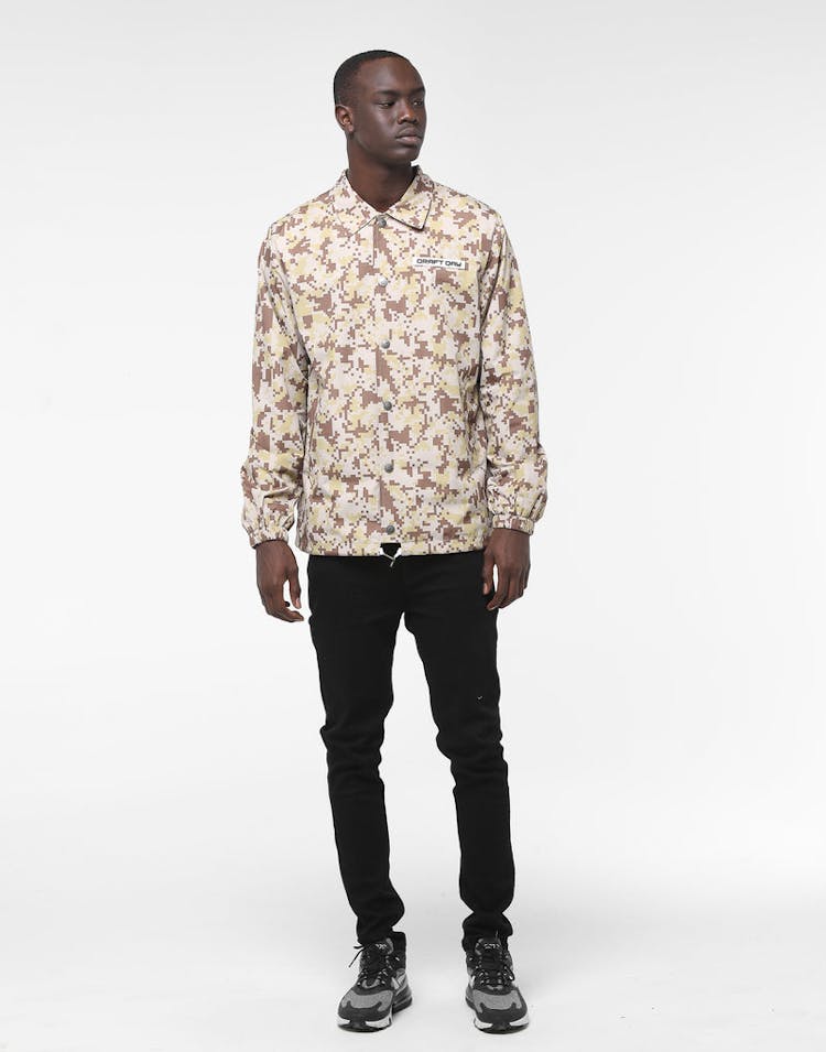 Draft Day Badman Coach Jacket Desert Digi Camo