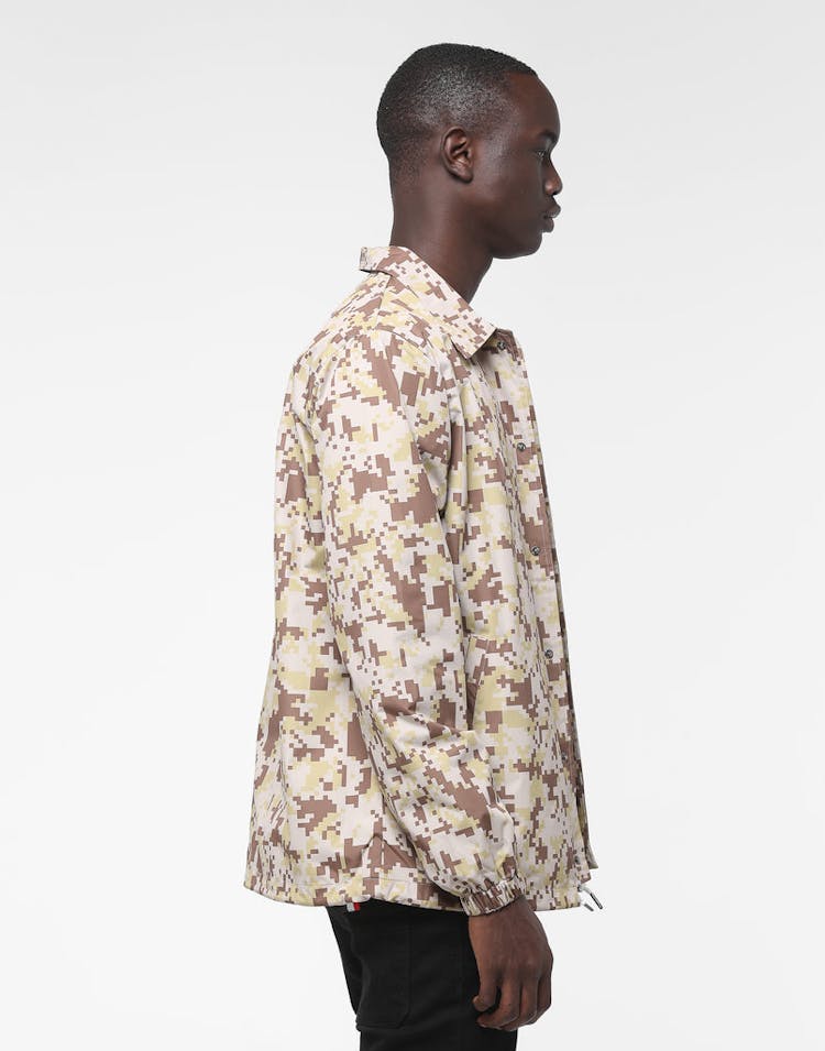 Draft Day Badman Coach Jacket Desert Digi Camo