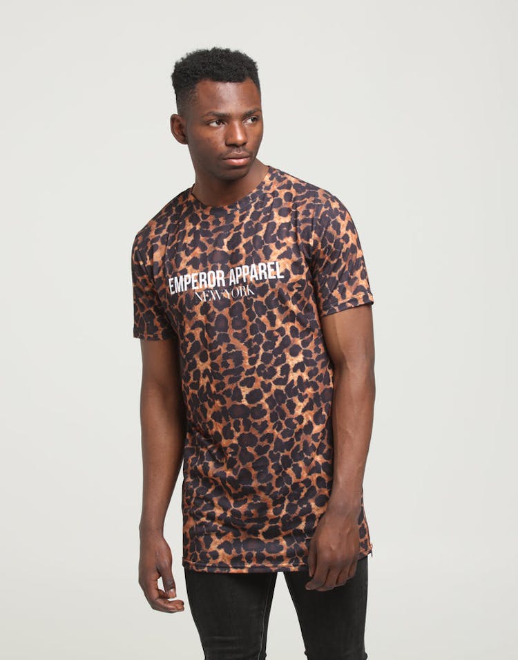 Emperor Apparel Leopard TShirt Leopard