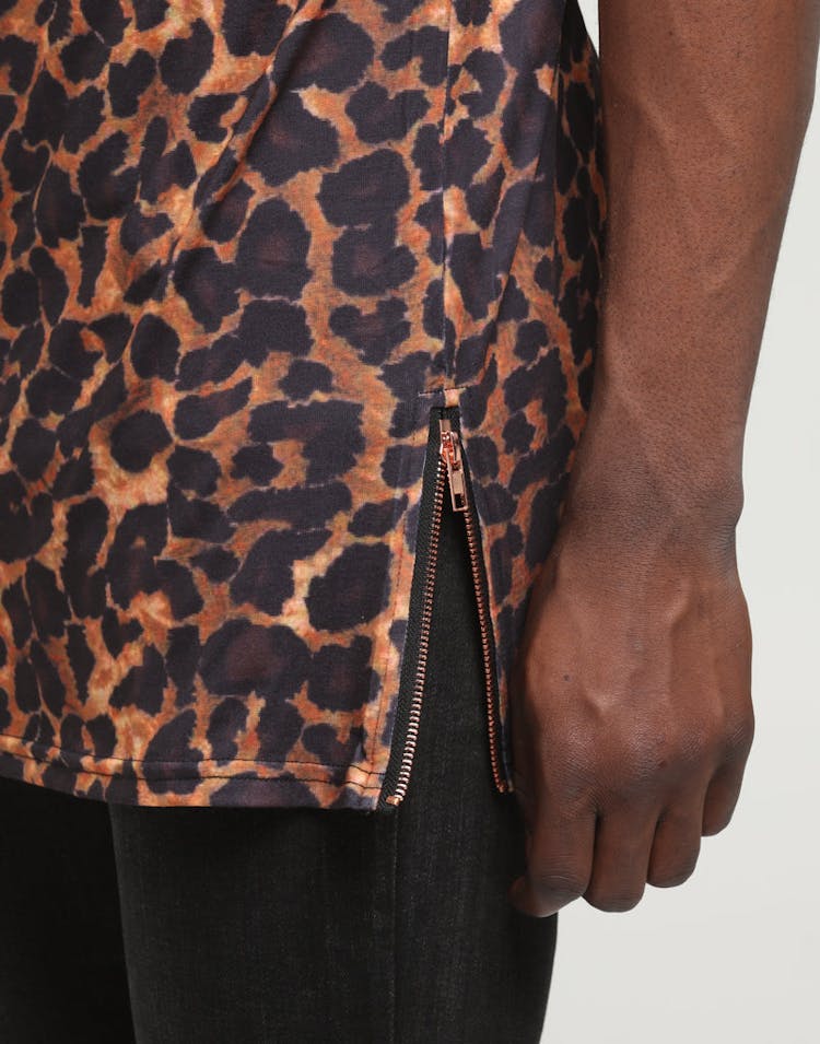 Emperor Apparel Leopard TShirt Leopard