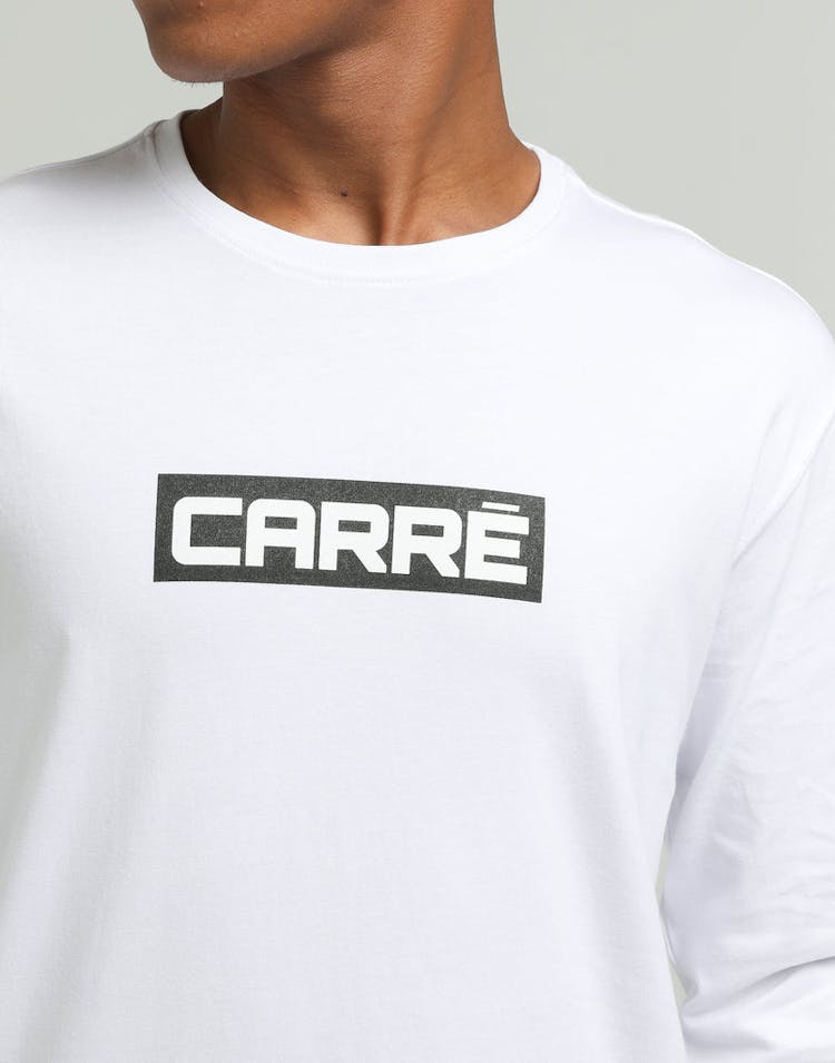 Carré Marked Divise LS Tee White