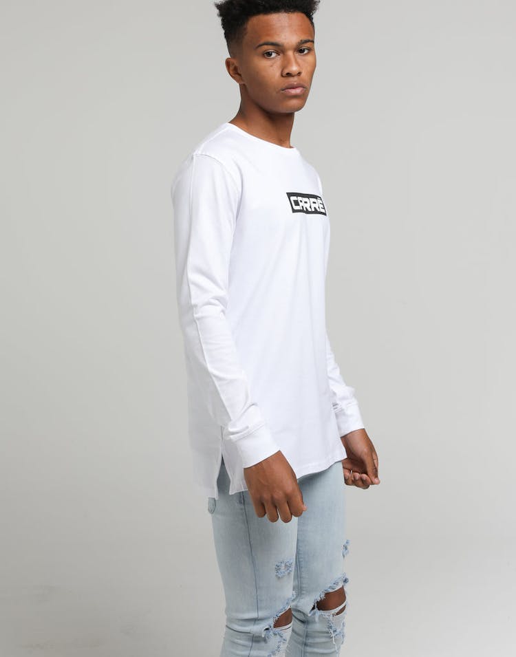 Carré Marked Divise LS Tee White