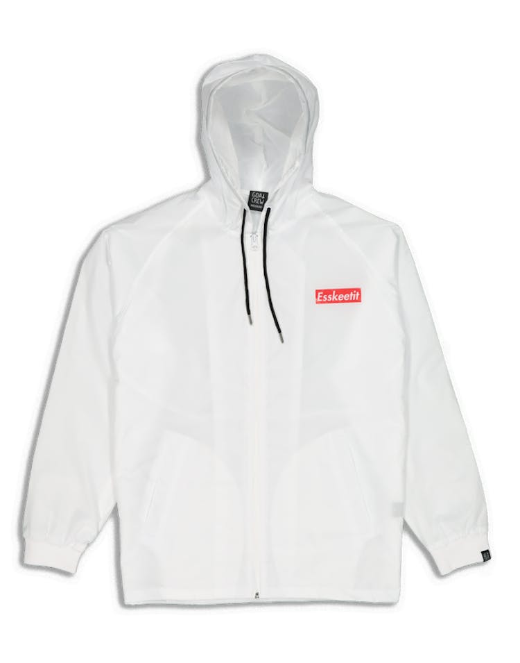 GOAT CREW ESSKEETIT WINDBREAKER JACKET WHITE
