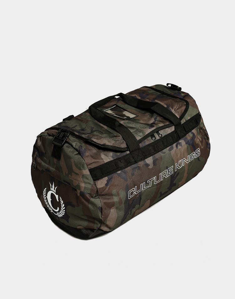CULTURE KINGS NOT-FOR-SALE MULTI FUNCTION DUFFLE BAG CAMO