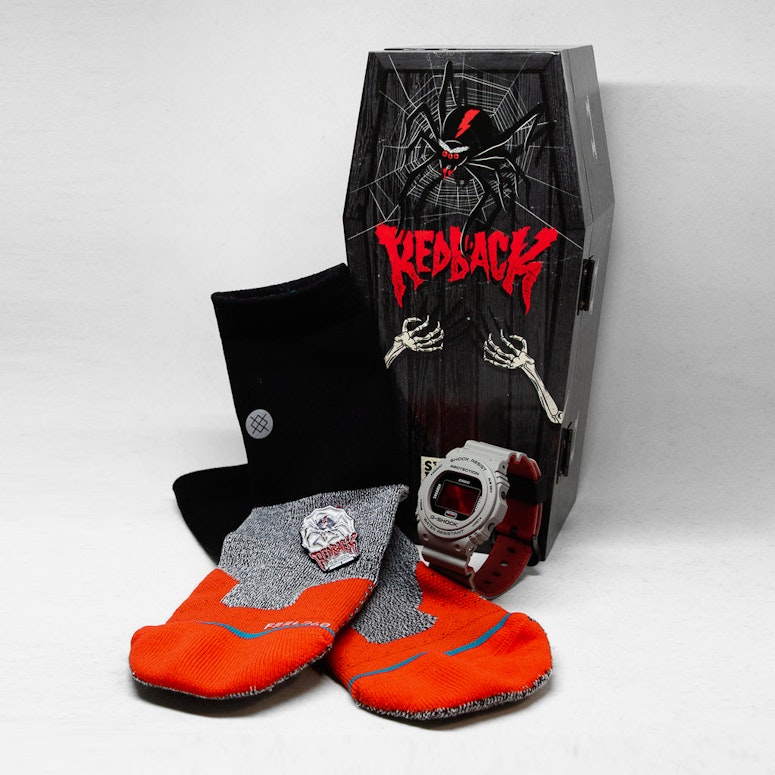 G Shock X Sneaker Freaker 2.0 Grey/Red