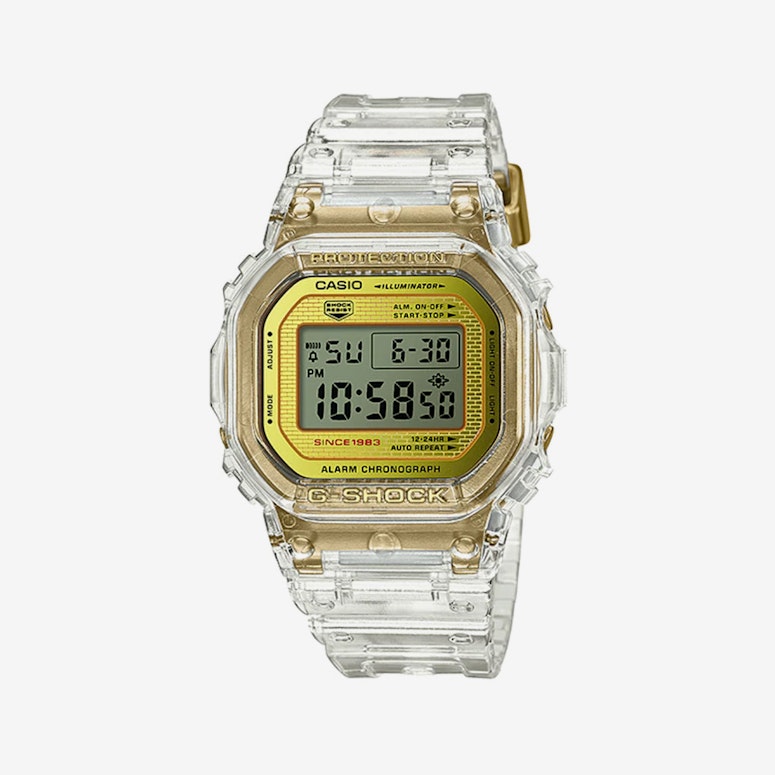 G Shock 35th Anniversary DW-5035E Glacier Gold