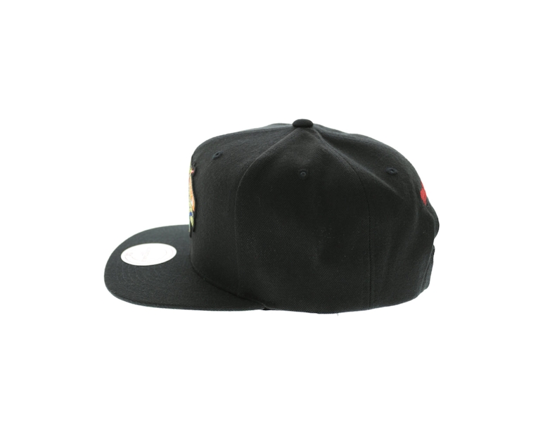 Mitchell & Ness Chicago Blackhawks Wool Solid Snapback Black/Green