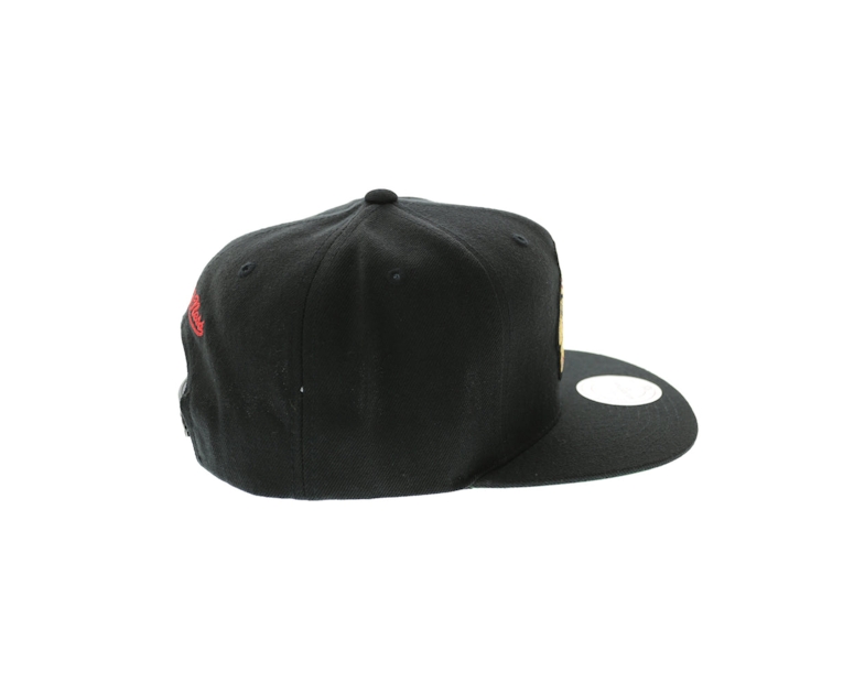Mitchell & Ness Chicago Blackhawks Wool Solid Snapback Black/Green