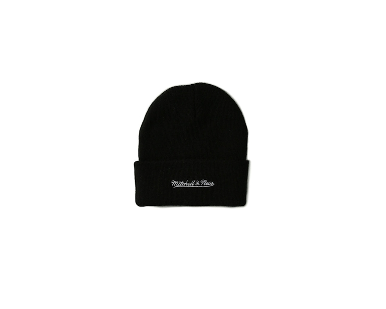 Mitchell & Ness Nets Logo Cuff Beanie Black