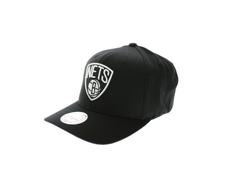Mitchell & Ness Brooklyn Nets 110 Snapback Black/White