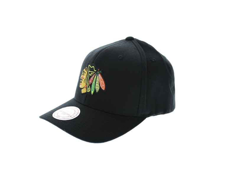 Mitchell & Ness Blackhawks Team 110 Snapback - Black