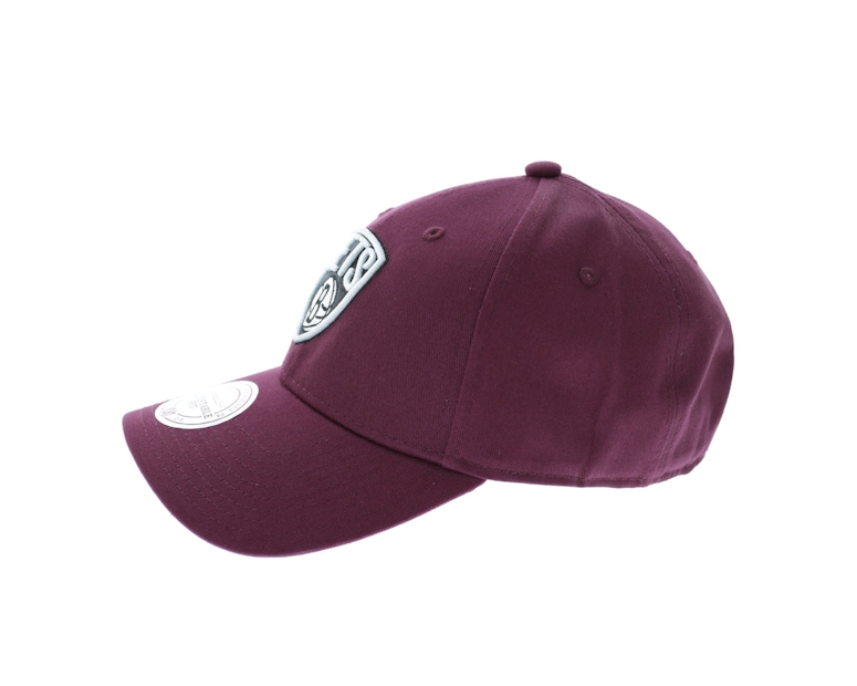Mitchell & Ness Brooklyn Nets Low Pro Strapback Maroon