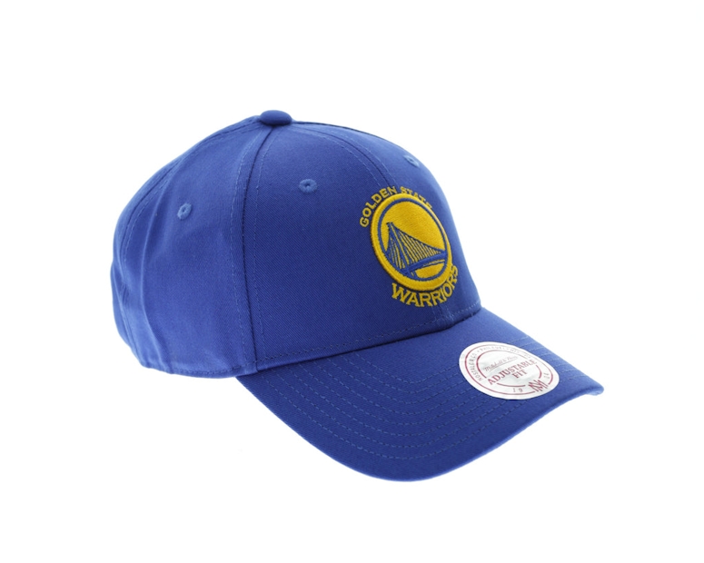 Mitchell & Ness Warriors Low Pro Strapback Royal Blue