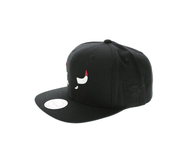 Mitchell & Ness Bulls Elements Snapback Black