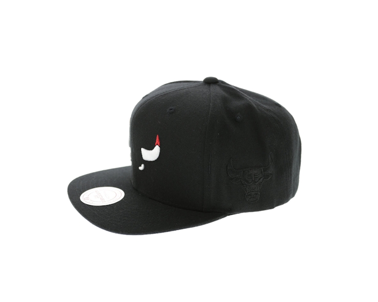 Mitchell & Ness Bulls Elements Snapback Black