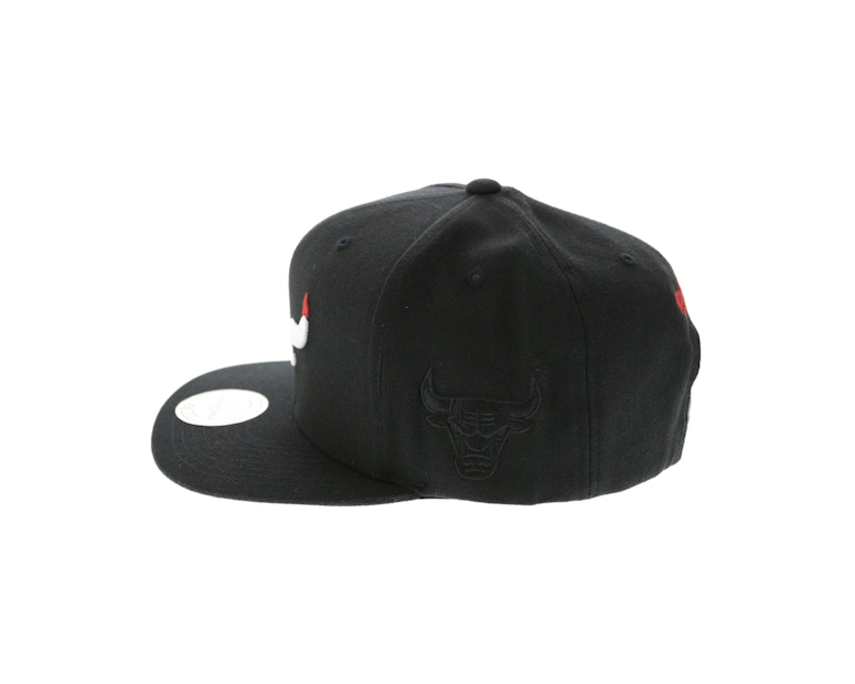 Mitchell & Ness Bulls Elements Snapback Black