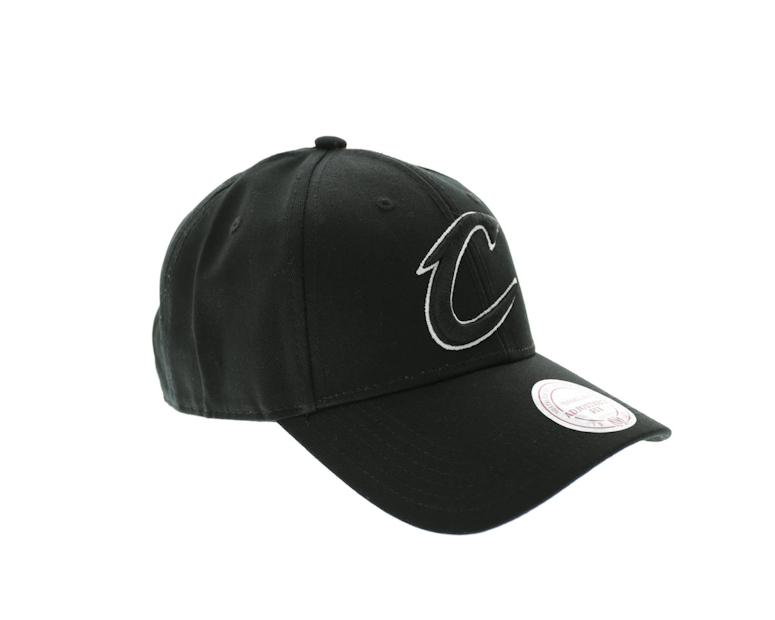 Mitchell & Ness Cleveland Cavaliers Low Pro Snapback Black/Black/White