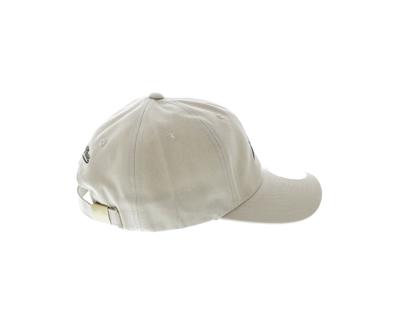 Mitchell & Ness Nets Rock Font Dad Hat Khaki