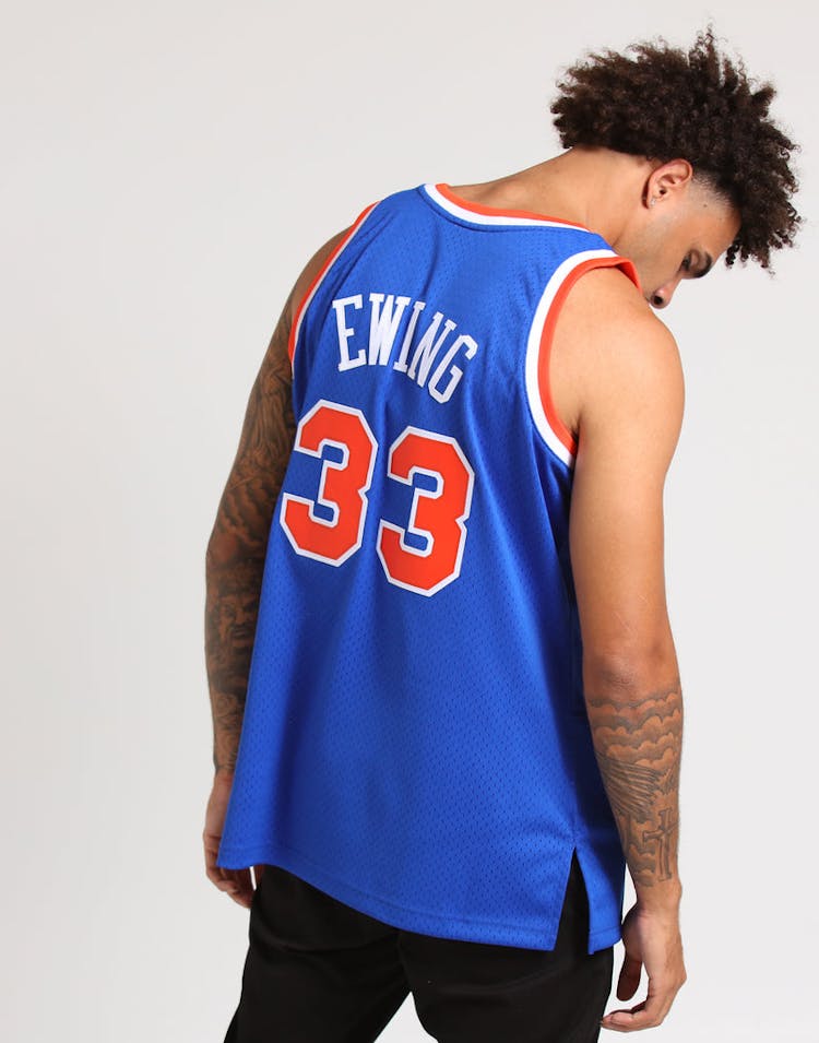 Mitchell & Ness New York Knicks Patrick Ewing #33 NBA Jersey Royal