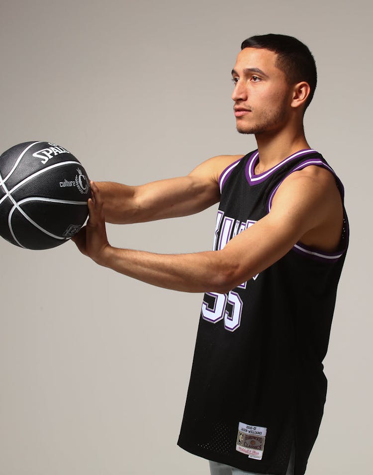 Mitchell & Ness Sacramento Kings Jason Williams #55 NBA Jersey Black
