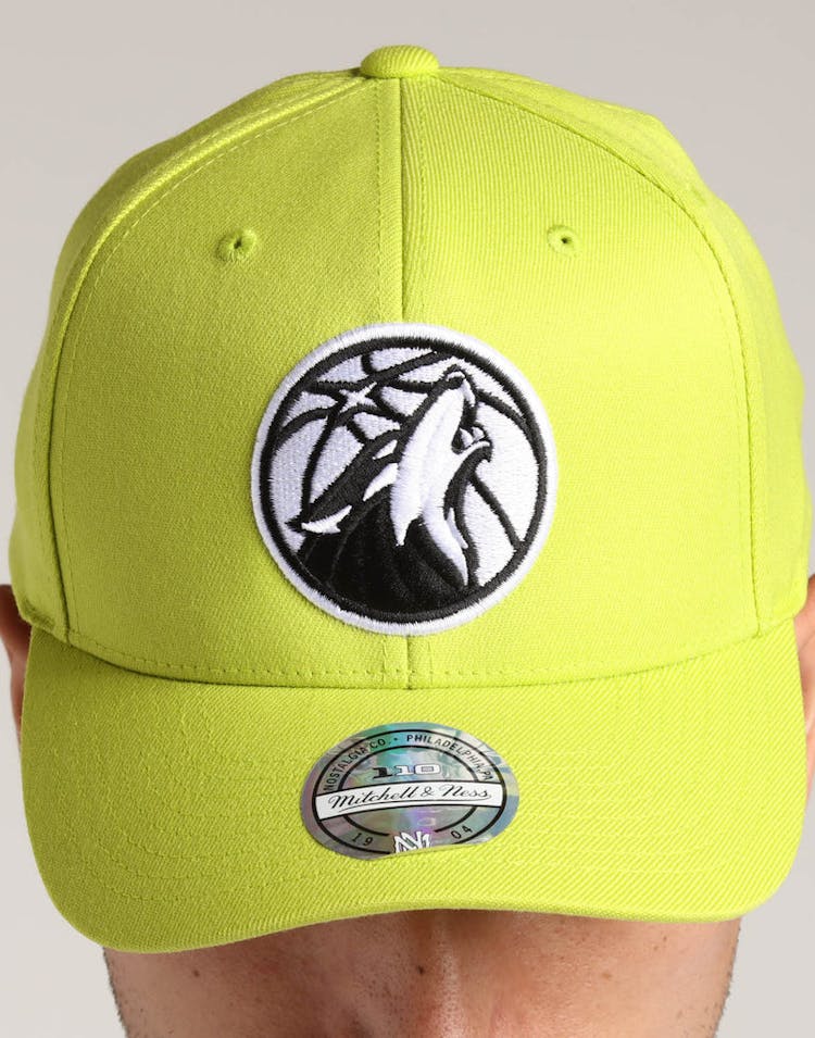 Mitchell & Ness Minnesota Timberwolves Pinch 110 Snapback Green