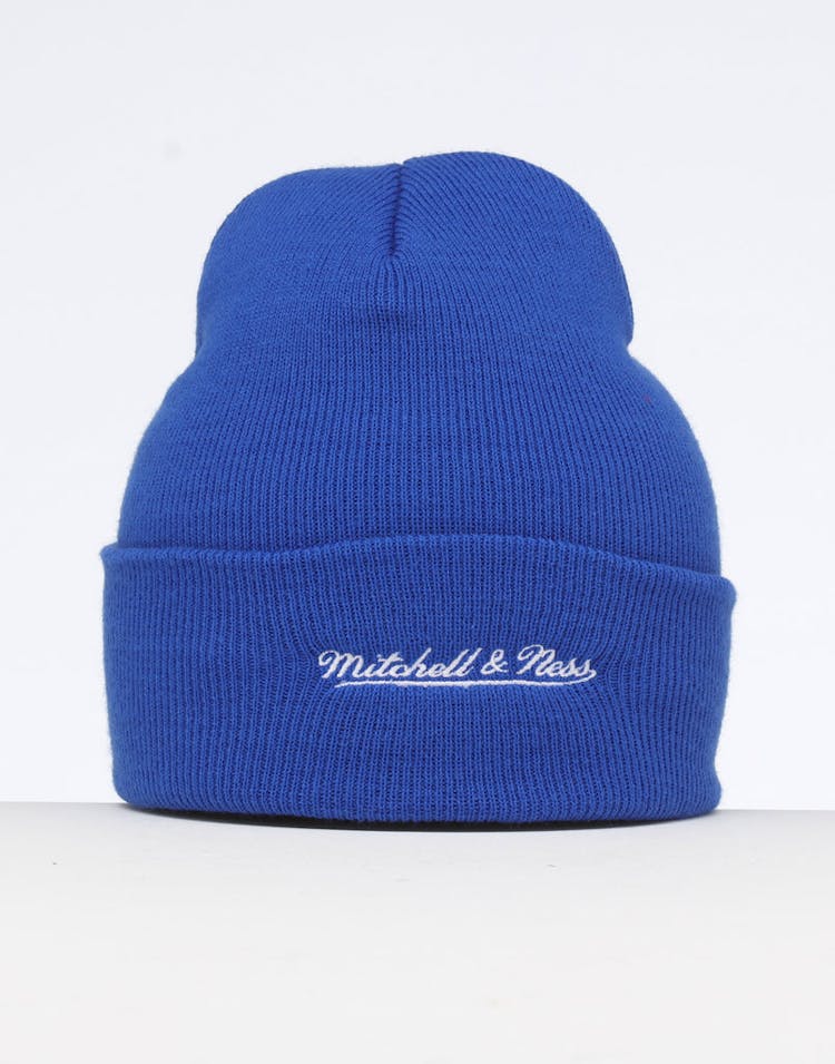 Mitchell & Ness New York Knicks Special Script Knit Royal/Blue