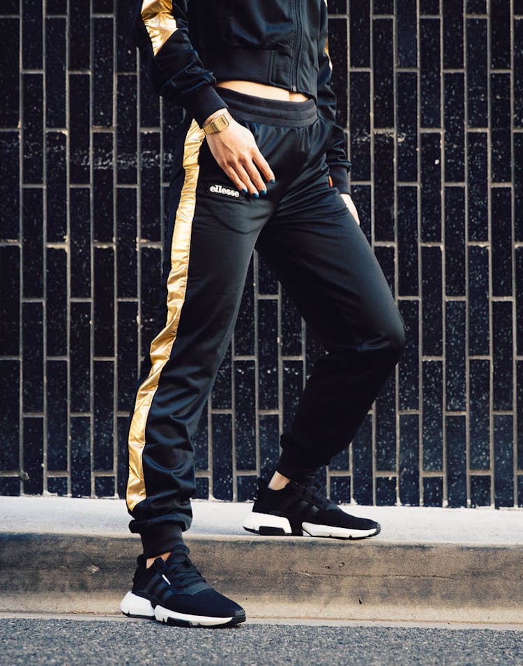 Ellesse Women's Briyo Track Pant Black/Rose Gold
