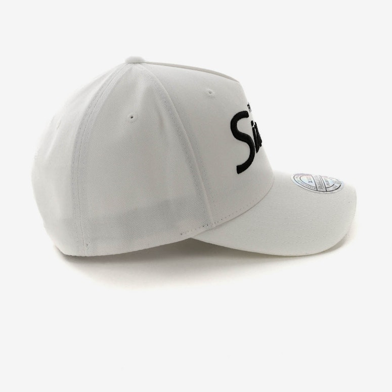 Mitchell & Ness Philadelphia 76ers Basic Script 110 Snapback White/Black