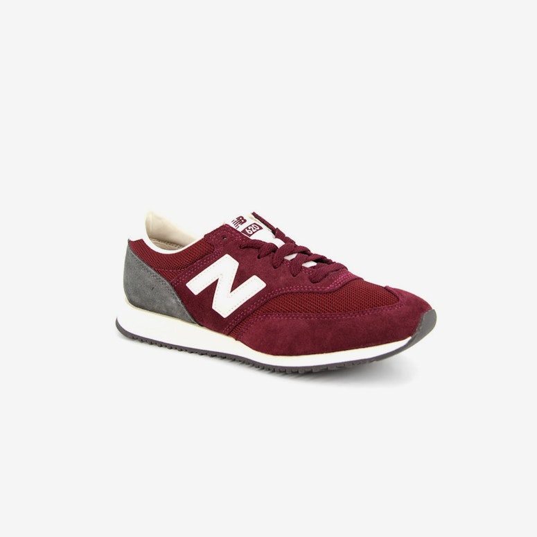 New Balance 620 Maroon/grey/whi