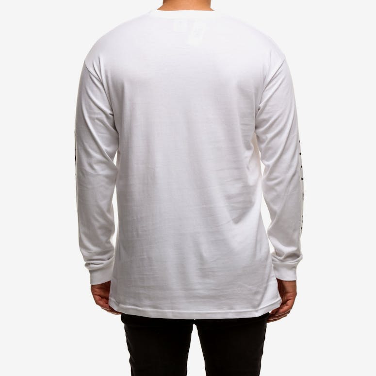Crooks & Castles Ghostin Knit LS Tee White/Black