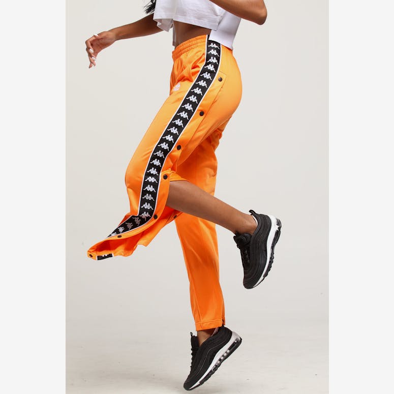 KAPPA WOMEN'S AUTHENTIC HECTOR PANT ORANGE/BLACK