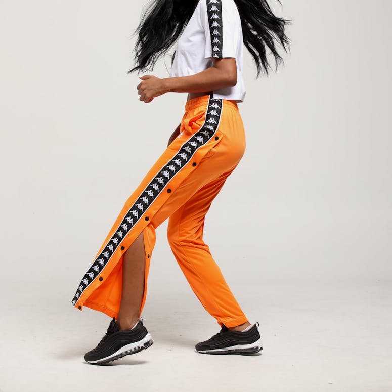 KAPPA WOMEN'S AUTHENTIC HECTOR PANT ORANGE/BLACK