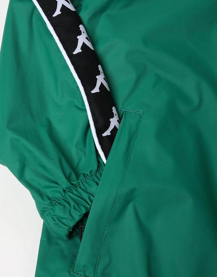 Kappa Kids 222 Banda Dawson Jacket Green/Black/White