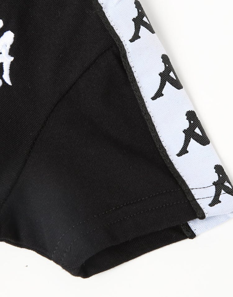 Kappa Kids 222 Banda Charlton Slim Tee Black/White