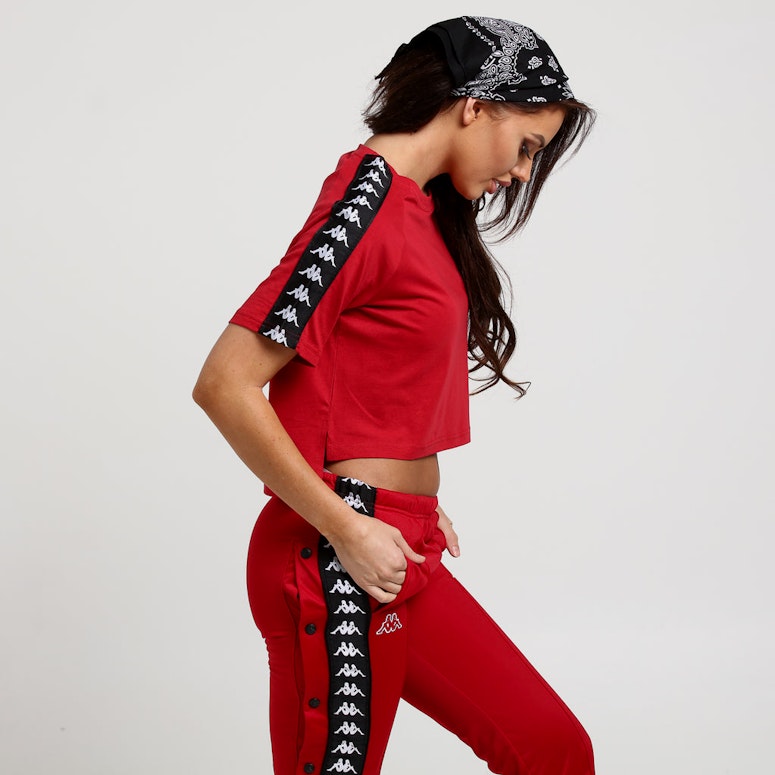 Kappa Women's 222 Banda Avant Tee Red/Black
